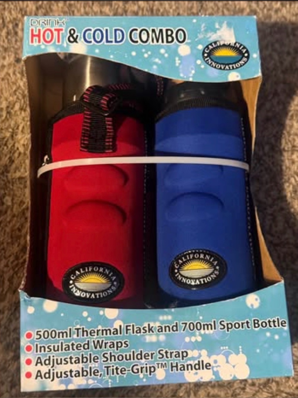 California Innovations "Drink™ Hot & Cold Combo" Set  New!